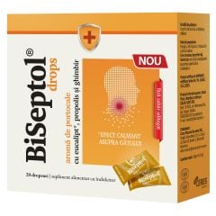 BiSeptol Drops aroma de portocala 100g