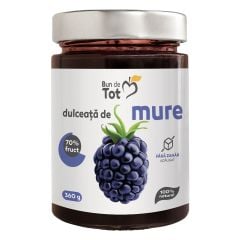 Bun de Tot Mure dulceata fara zahar - 360g