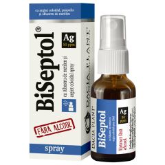 Biseptol cu Albastru de Metilen si Argint coloidal spray 20 ml