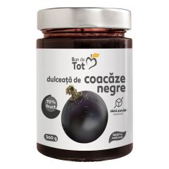 Bun de Tot Coacaze Negre dulceata fara zahar - 360g