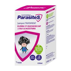 Santaderm Parasites Sampon Tratament Paduchi + Peptene 150ml