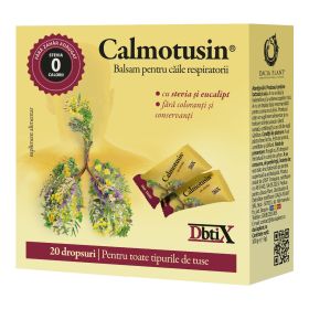 Calmotusin cu stevia Dbtix Drops 20buc