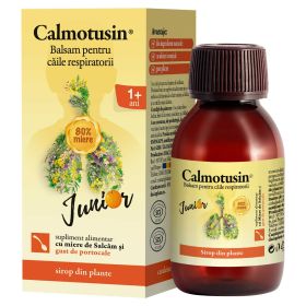 Calmotusin junior sirop cu gust de portocale