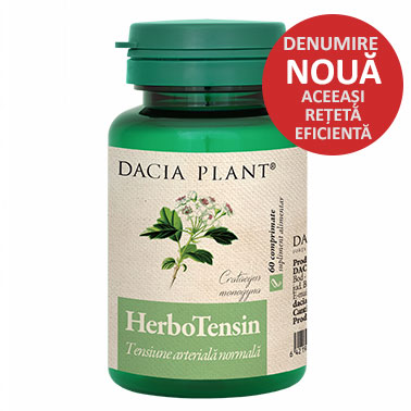 HerboTensin Reglator al Tensiunii comprimate Dacia Plant imagine noua