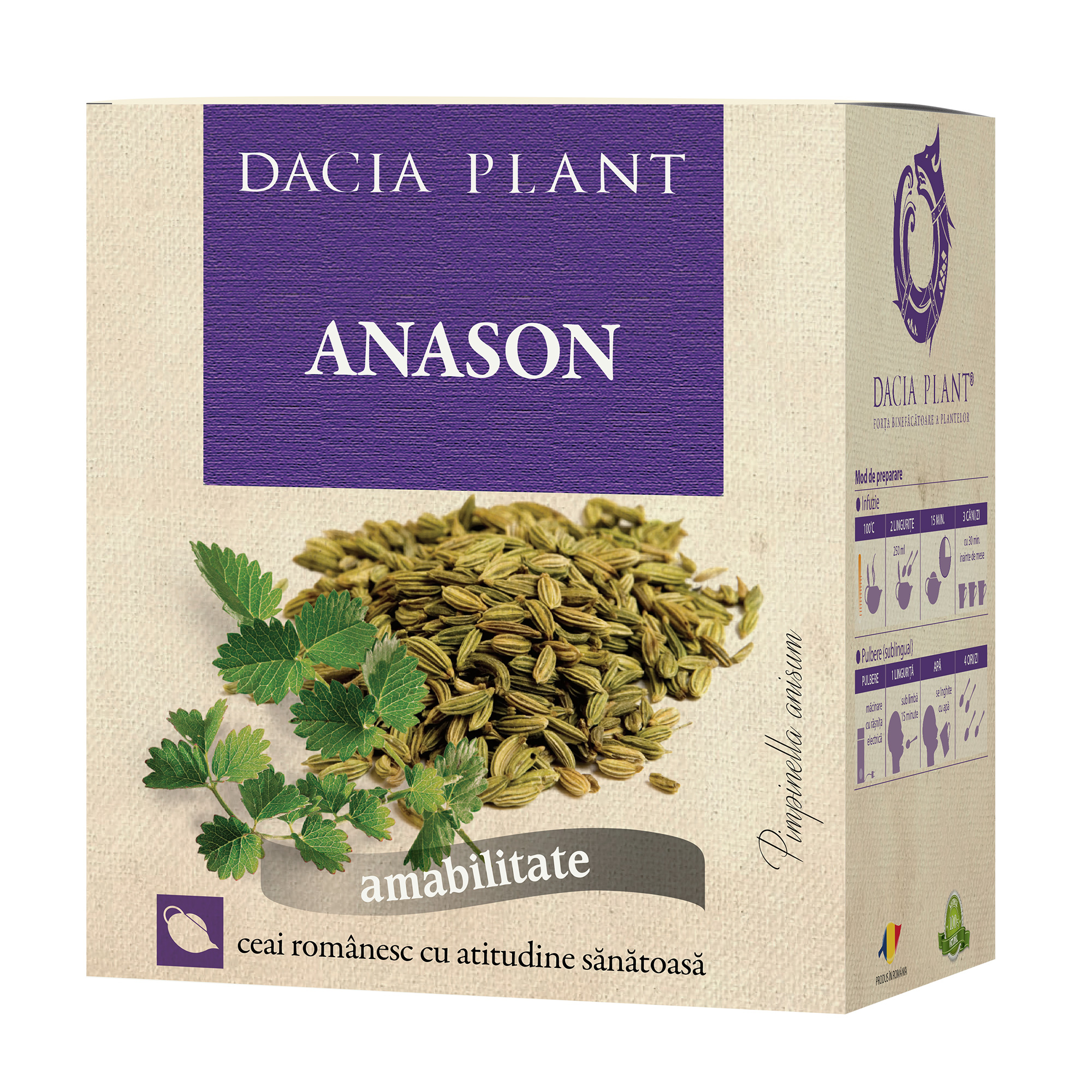 Ceai de Anason Dacia Plant imagine noua