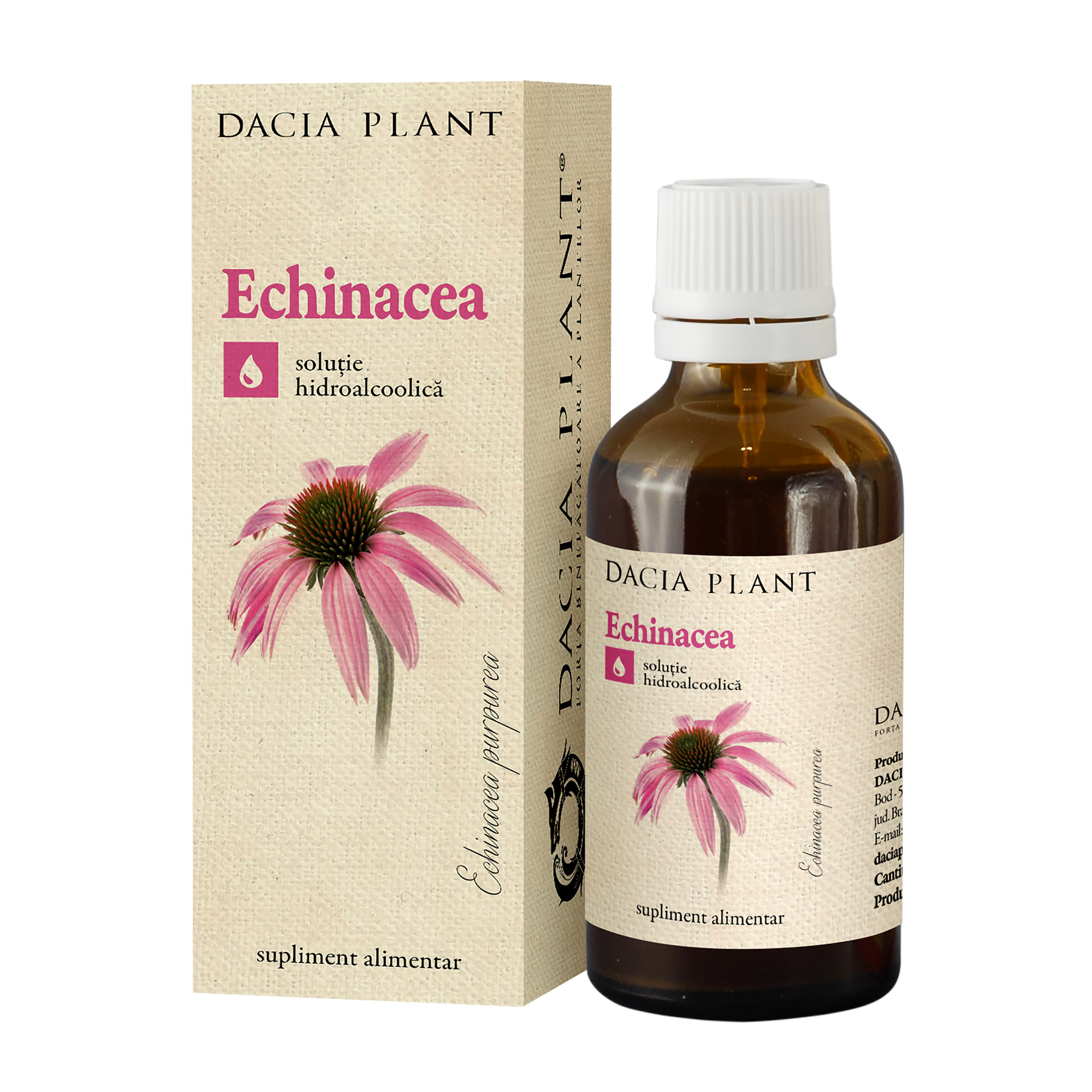 Echinacea tinctura Dacia Plant imagine noua