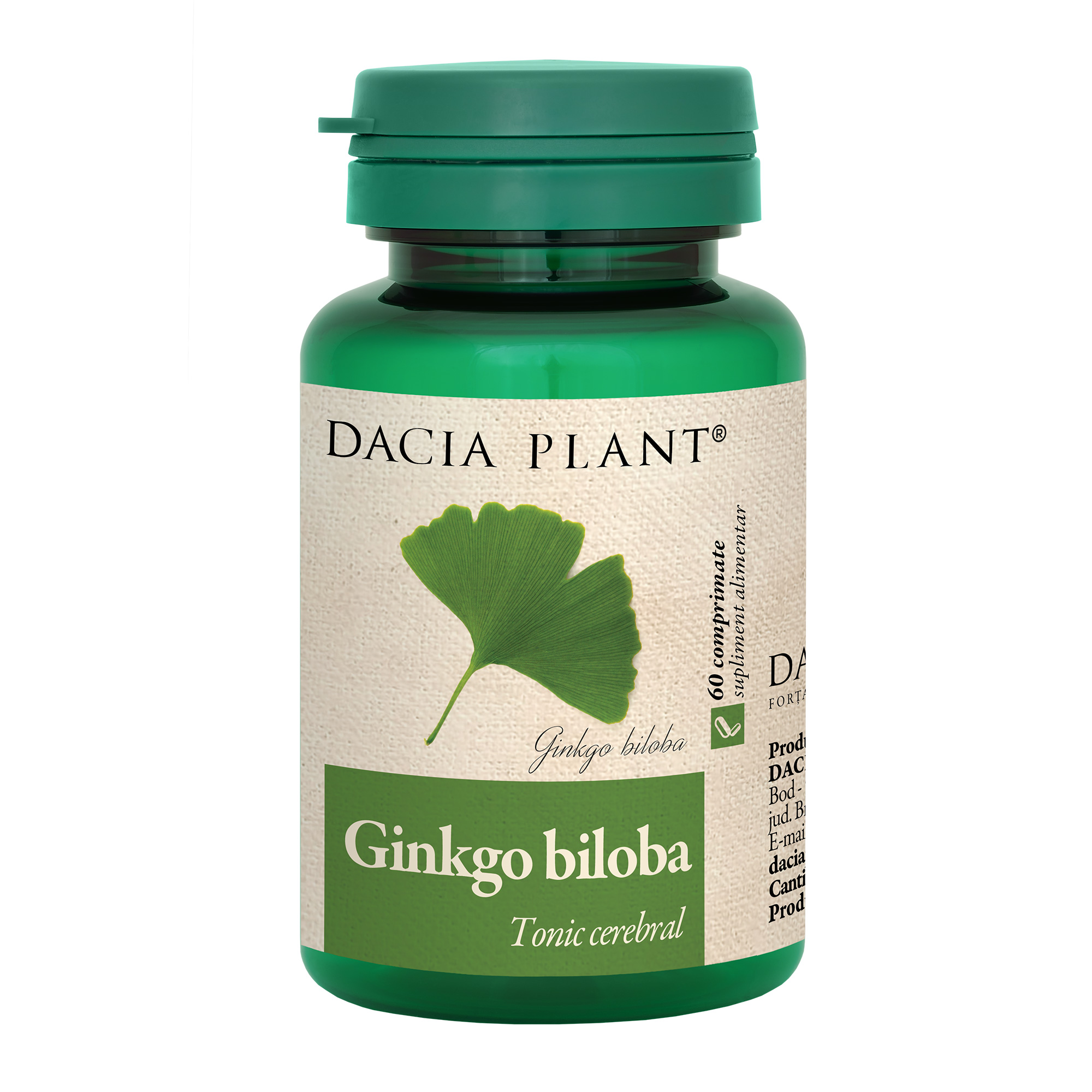 Ginkgo Biloba comprimate Dacia Plant imagine noua