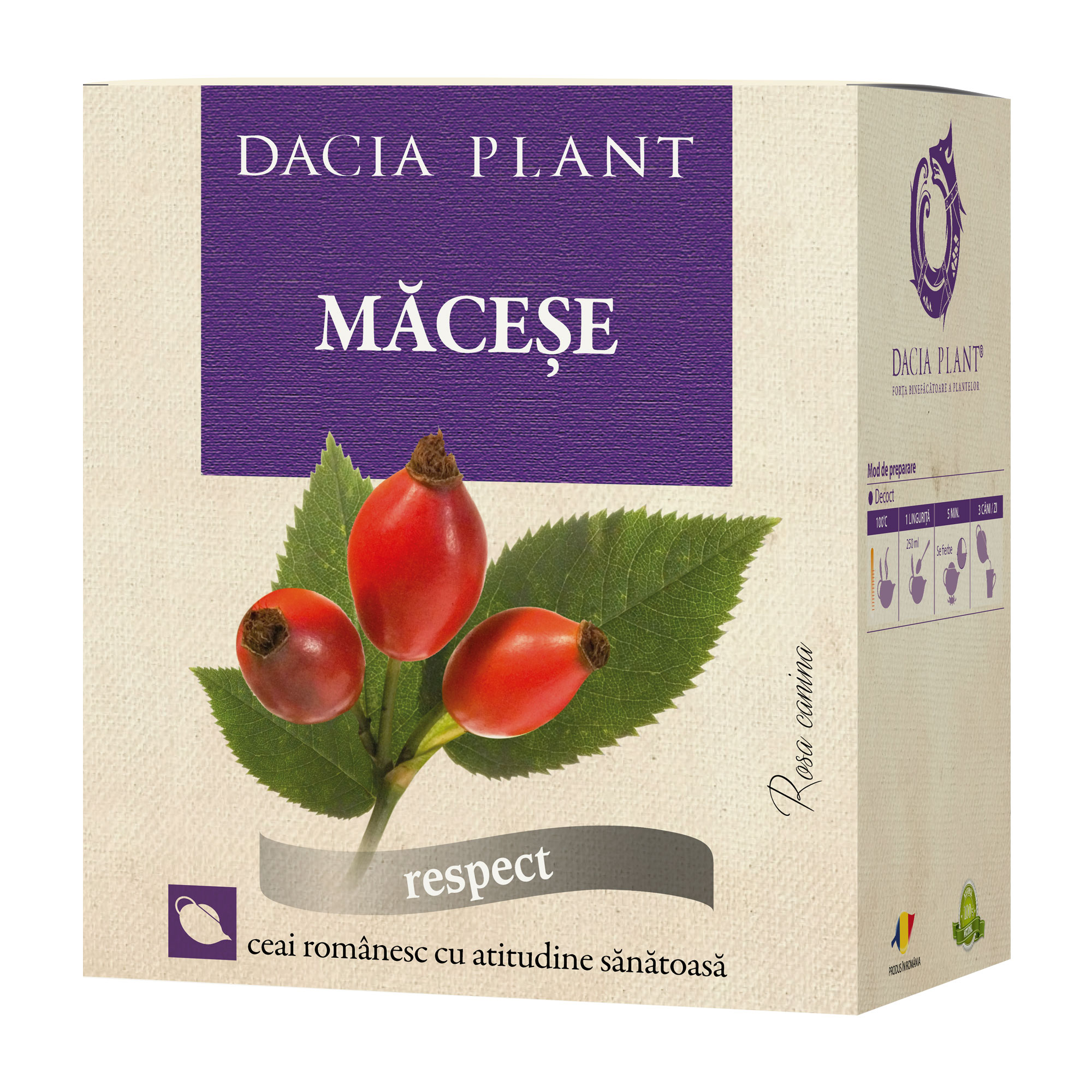 Ceai de Macese Dacia Plant imagine noua