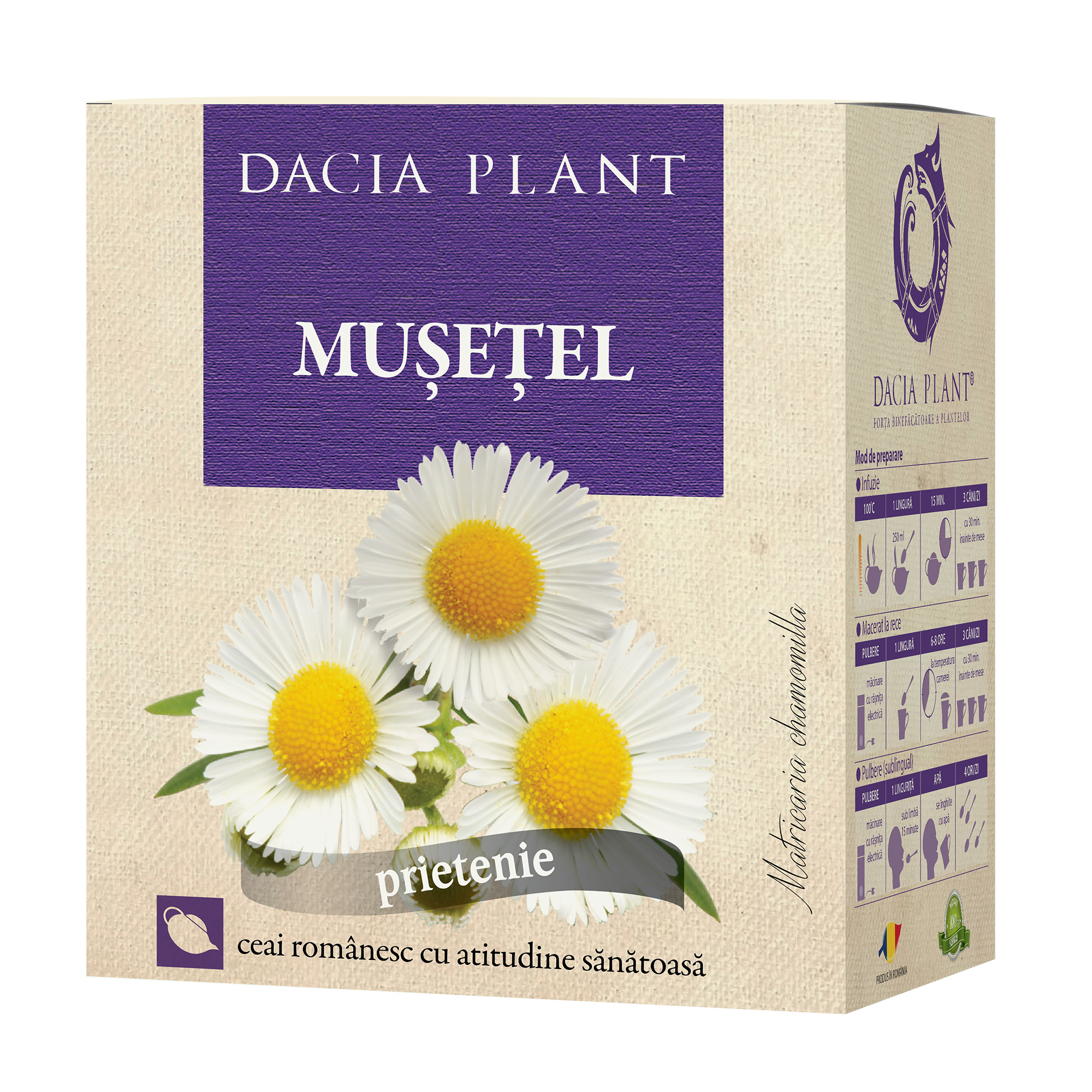 Ceai de Musetel Dacia Plant imagine noua