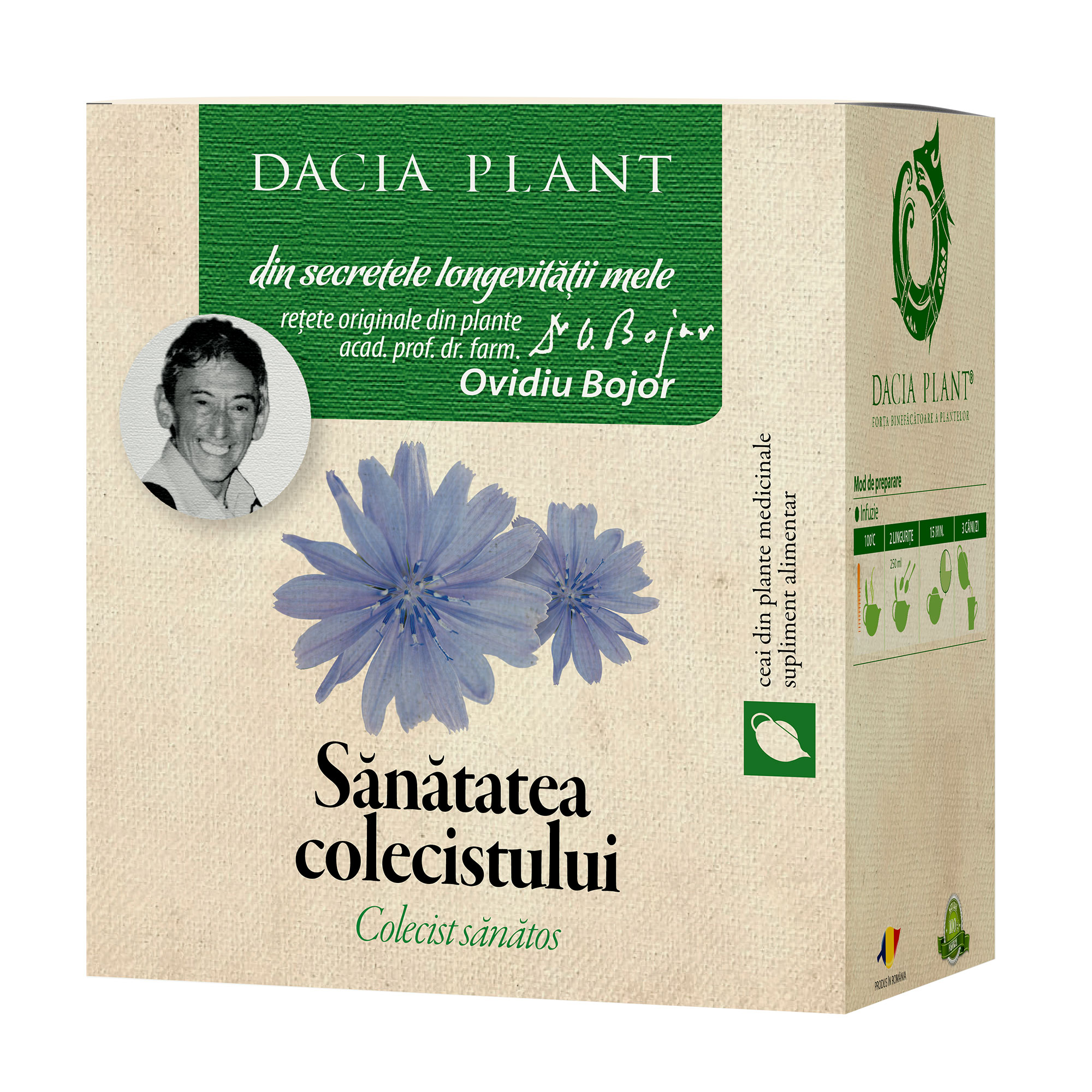 Sanatatea Colecistului ceai Dacia Plant imagine noua