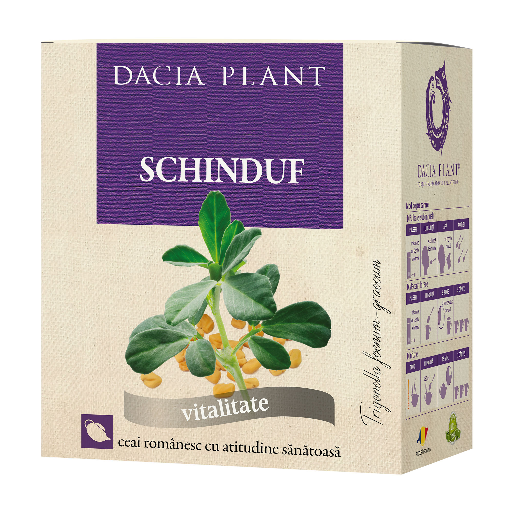 Ceai de Schinduf Dacia Plant imagine noua
