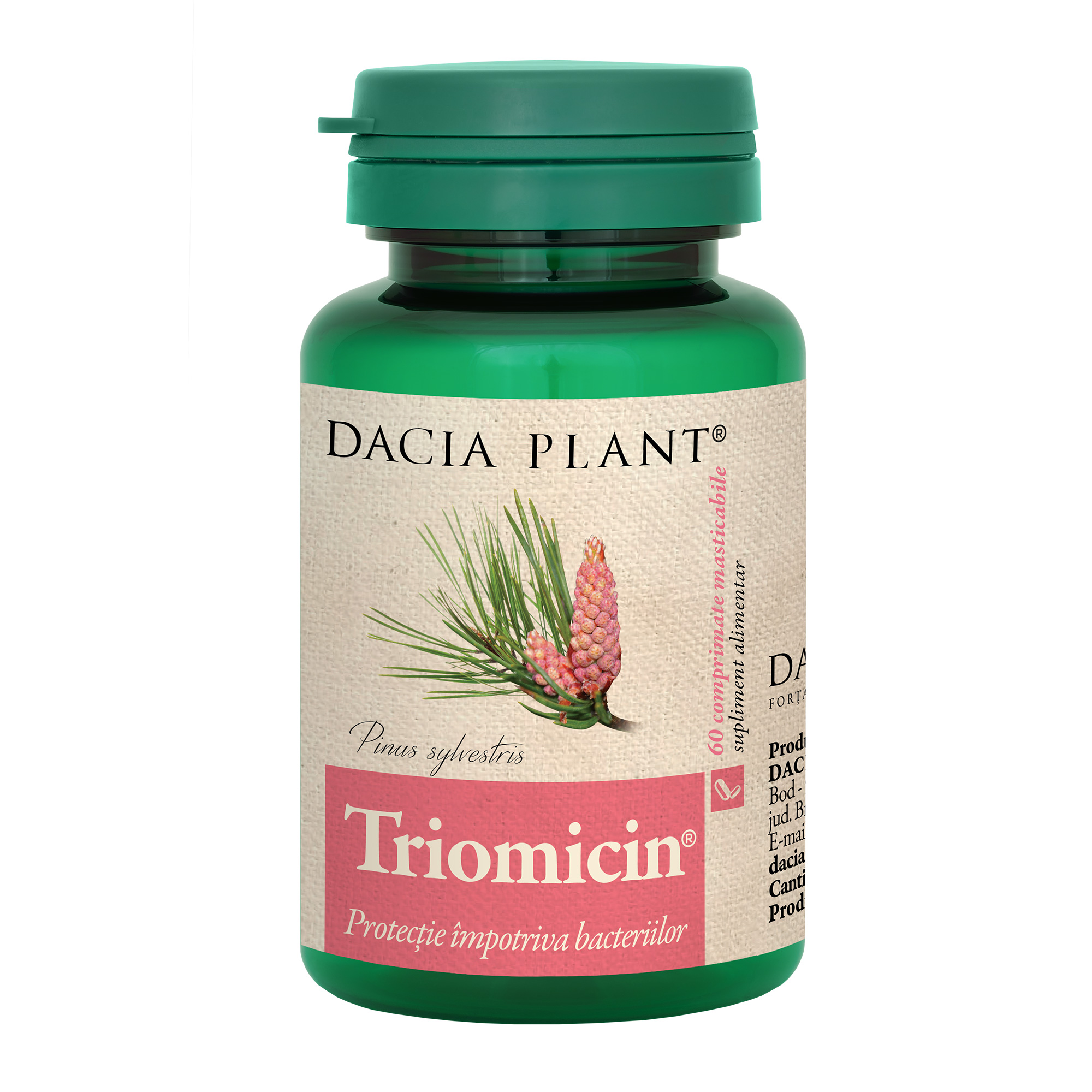 Triomicin comprimate masticabile Dacia Plant imagine noua