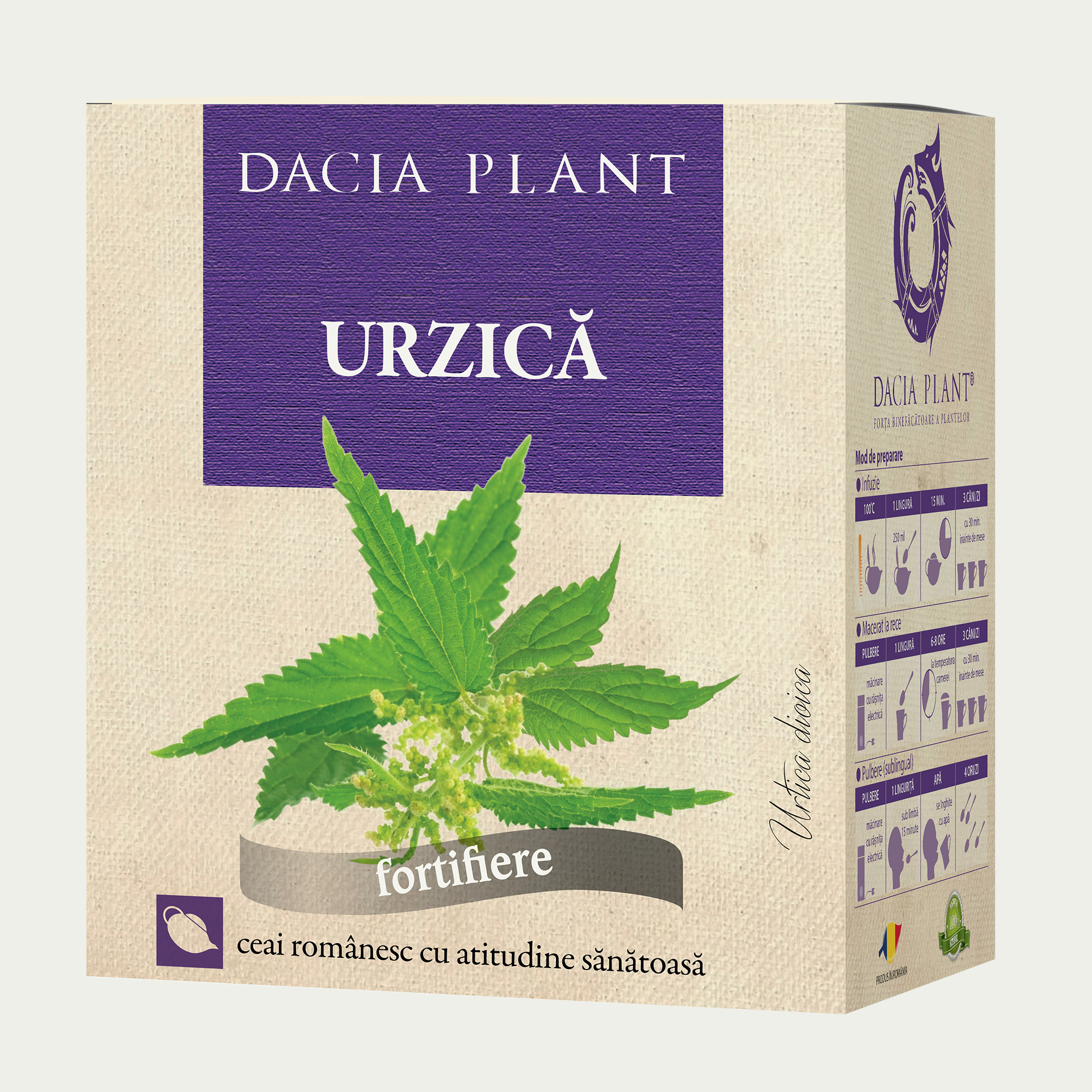 Ceai de Urzica Dacia Plant imagine noua