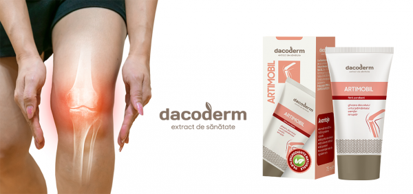 Cremă pentru dureri articulare- Dacoderm, Dacia Plant, 75 ml